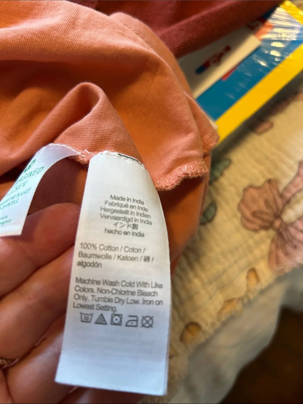 J. Crew Coral Pink Puff-Sleeve Smocked Yoke Top